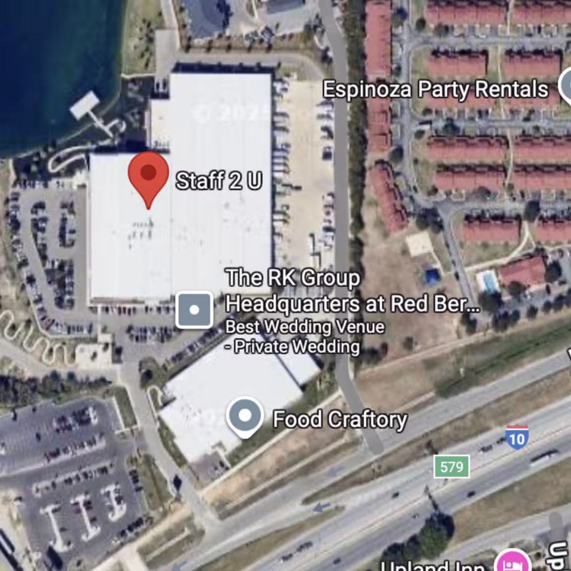 image of staff2u building on a map